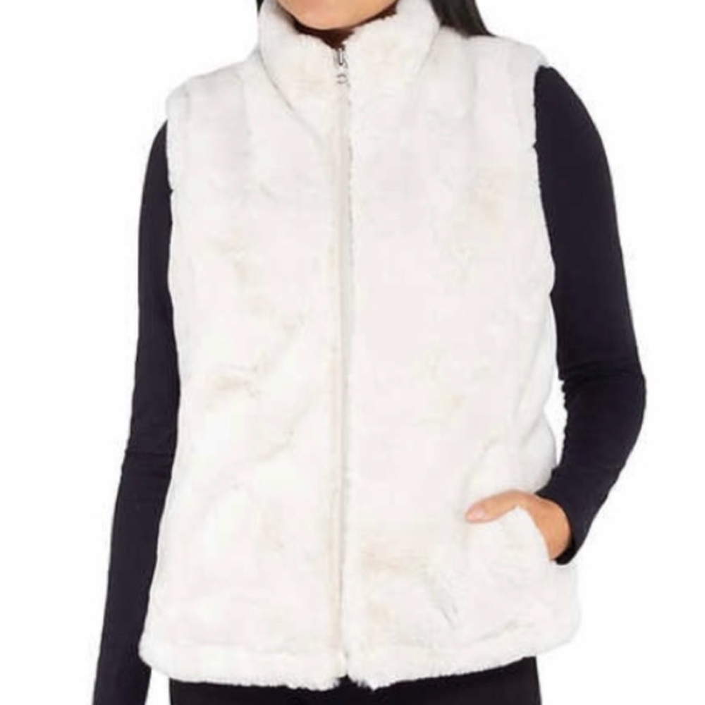 Nicole Miller Ladies Women’s Reversible Vest with Pockets